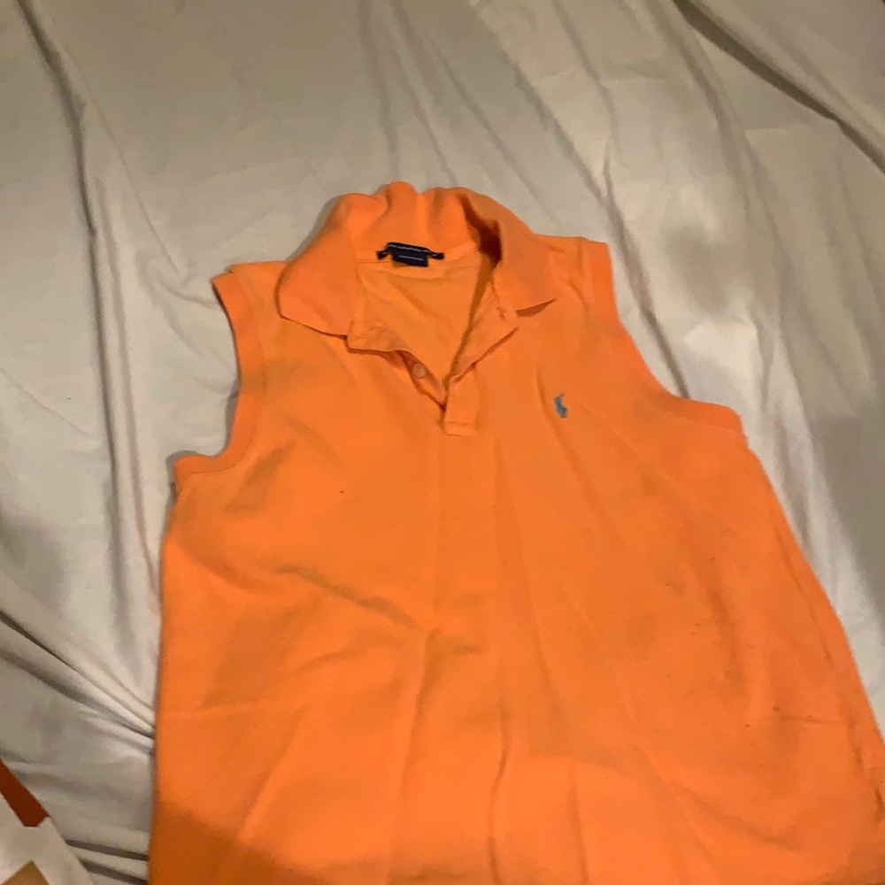 Ralph Lauren golf collared tank